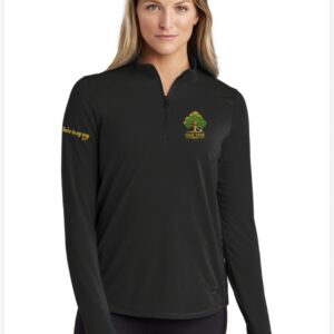 Black OGIO® Women’s Motion 1/4-Zip